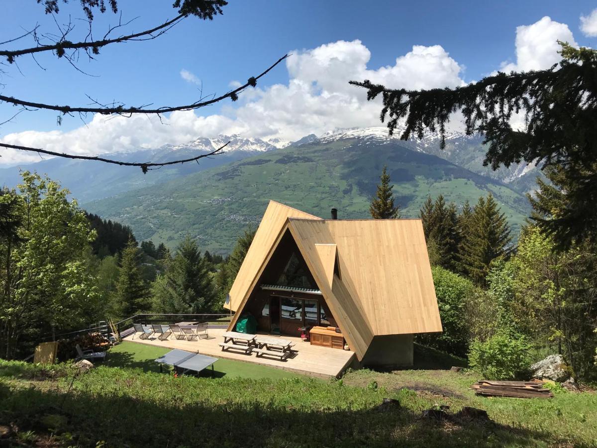 Villa Le Chalet Pointu De Capucine Bourg-Saint-Maurice Exterior foto